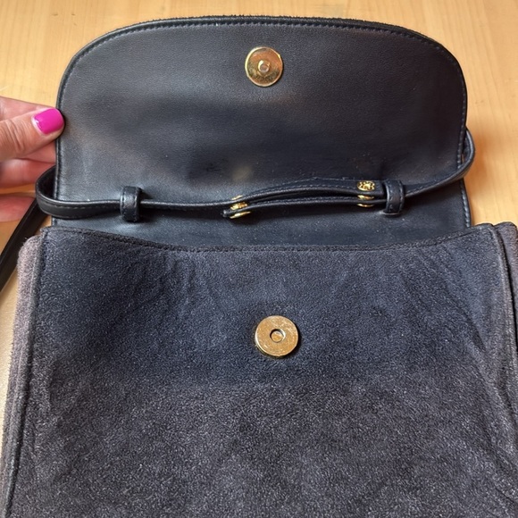 BECHAMEL REAL SUEDE PURSE - Picture 8 of 13